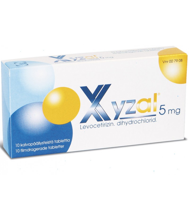 Xyzal tabs 5 mg. #10