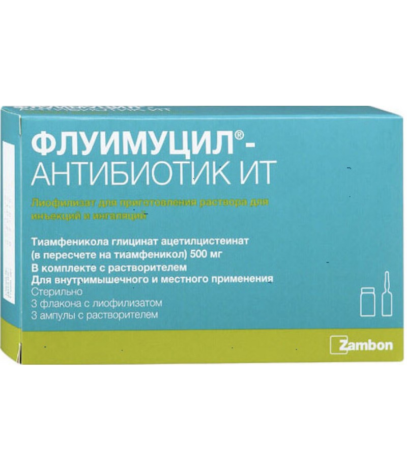 Fluimucil – antibiotic IT 500mg #3