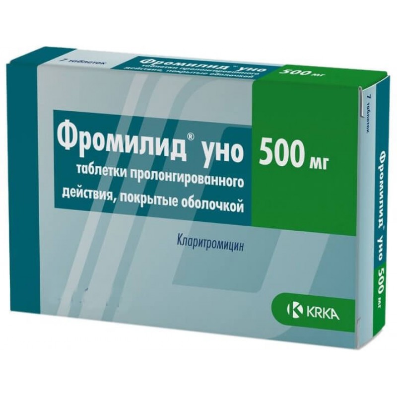 Fromilid Uno tabs 500mg #14