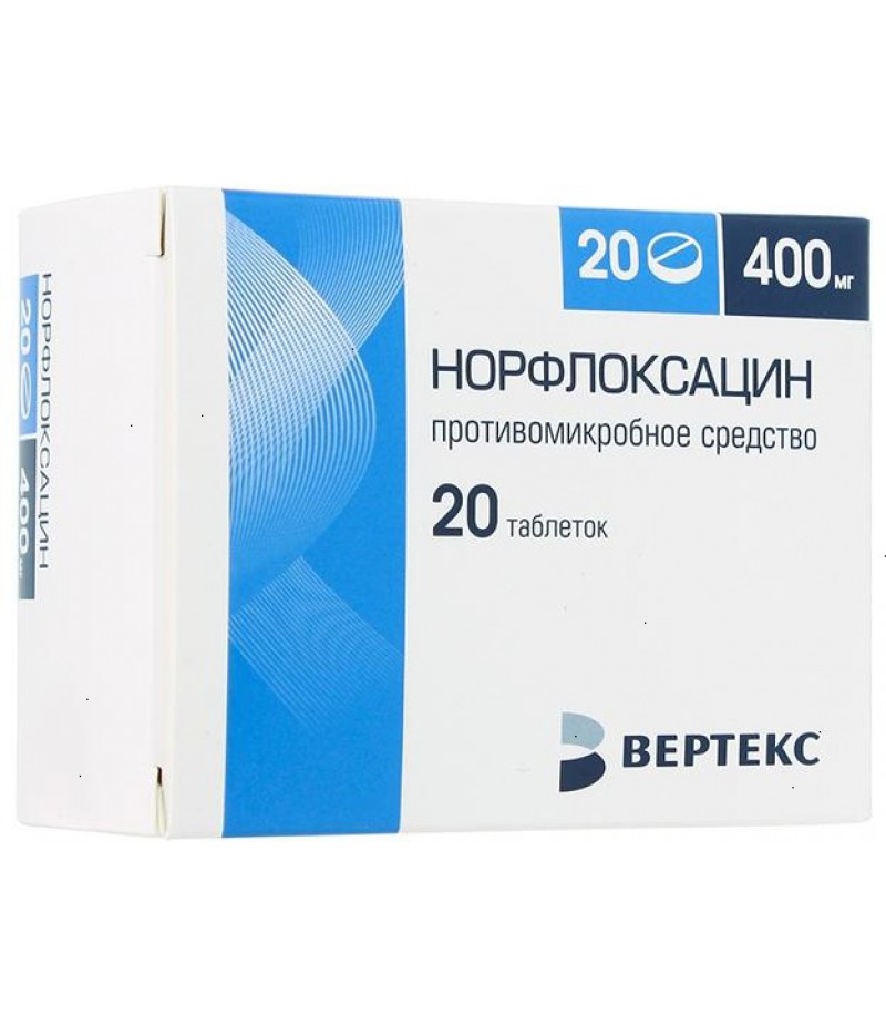 Norfloxacin 400mg #20