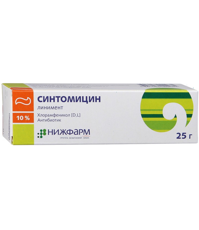 Liniment Synthomycin 10% 25gr