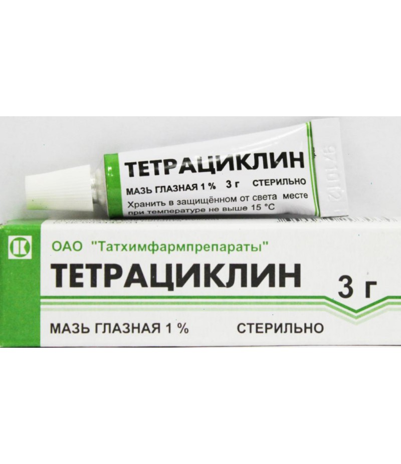 Tetracyclin eye ointment 1% 3gr