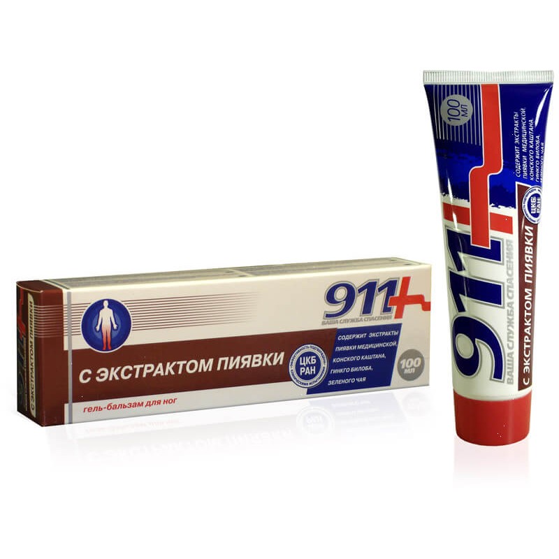 911 leech extract gel-balm 100ml