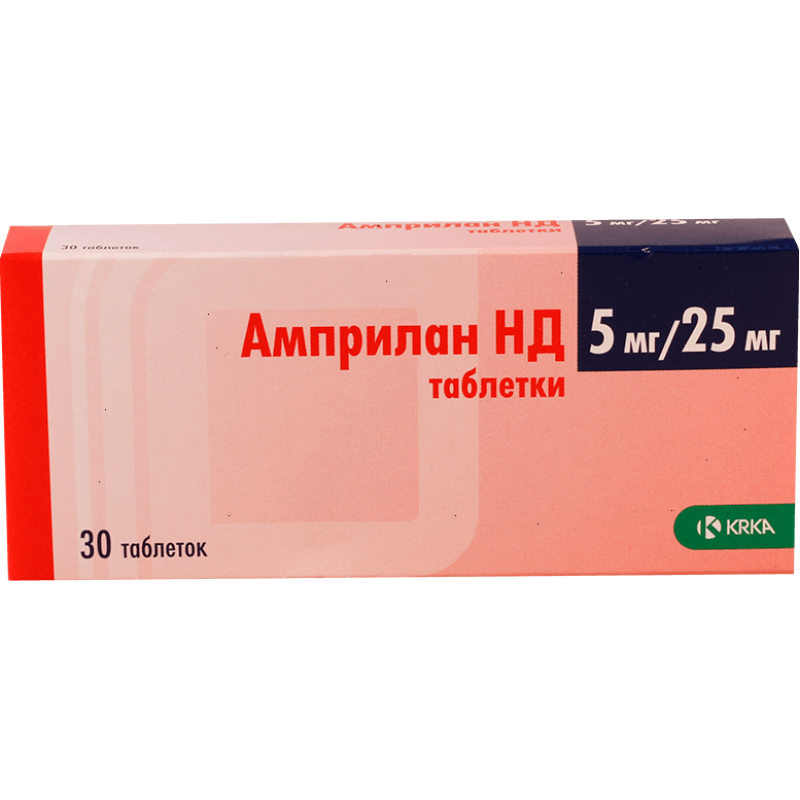 Amprilan ND tabs 5mg + 25mg #30