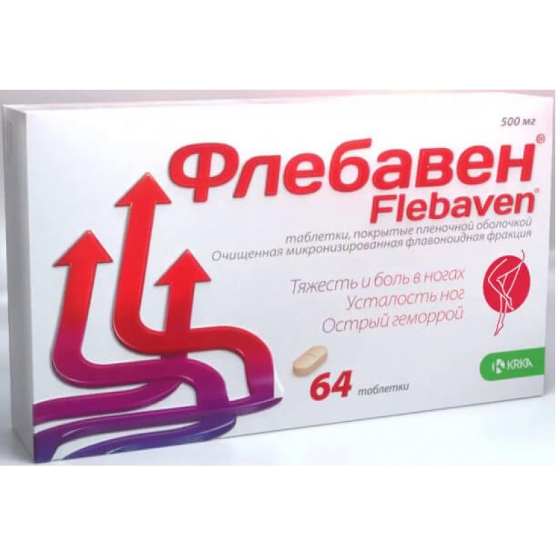 Flebaven tabs 500mg #64