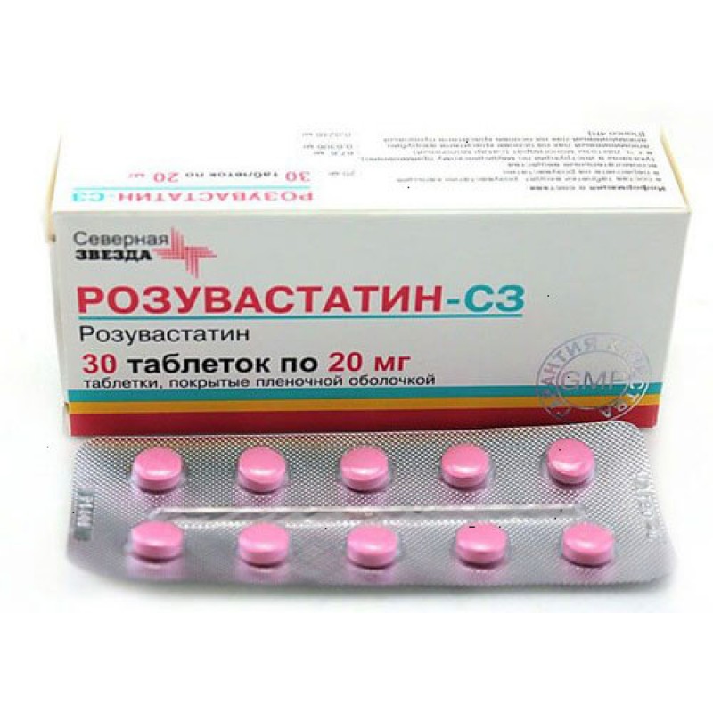 Rosuvastatin-sz tabs 20mg #30