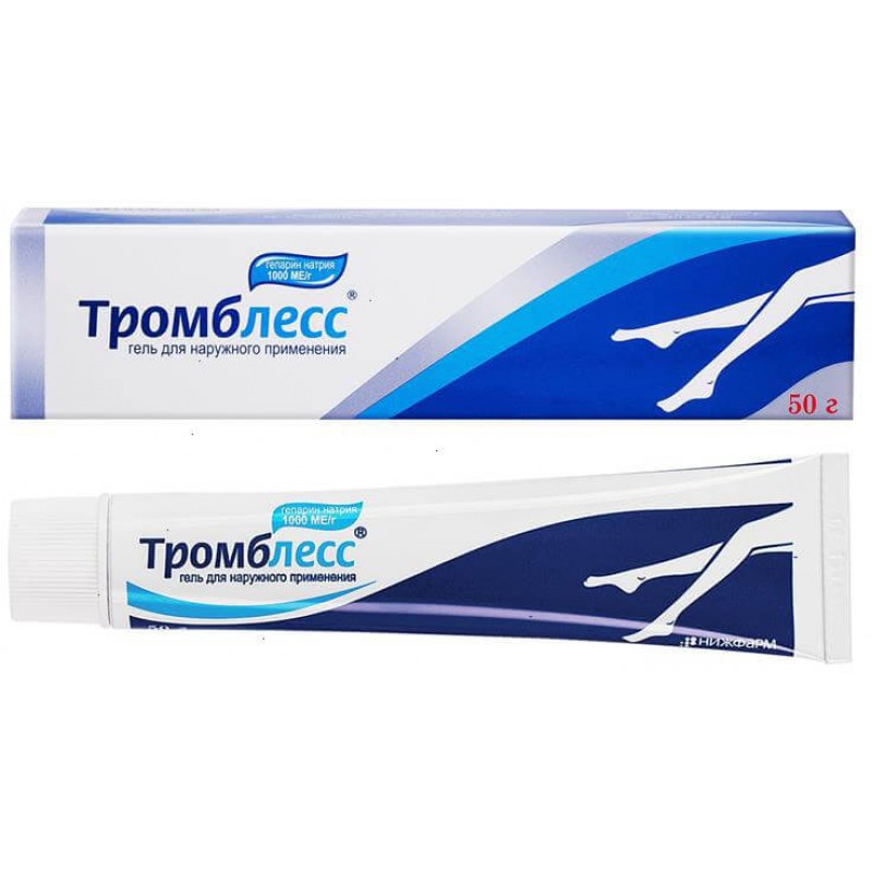 Trombless gel 1000ME 50gr