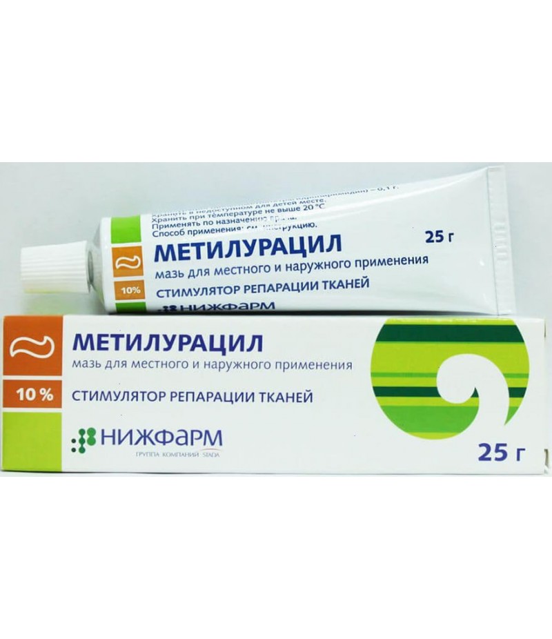 Methyluracil ointment 10% 25gr