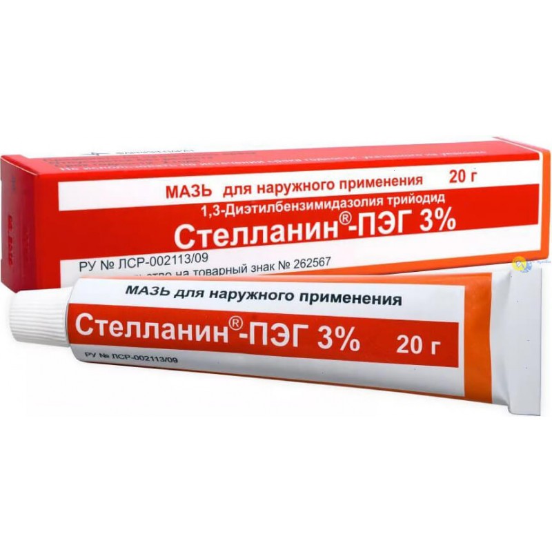 Stellanin-PEG ointment 3% 20gr