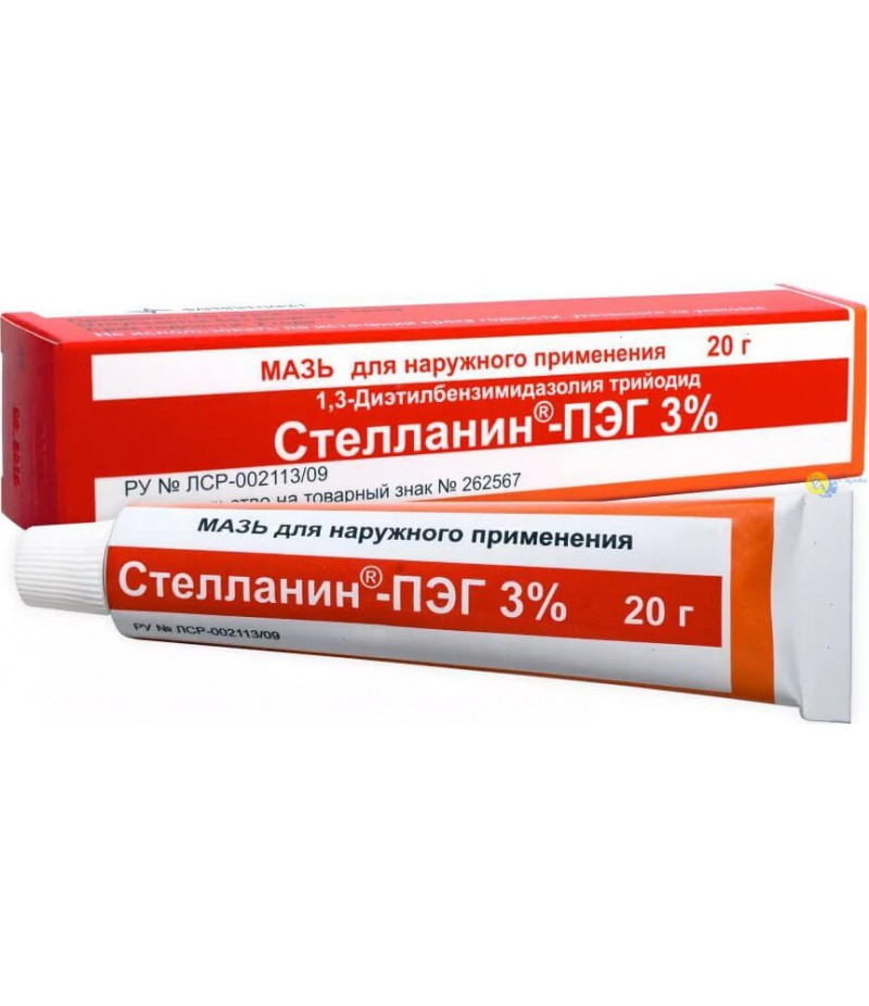 Stellanin-PEG ointment 3% 20gr