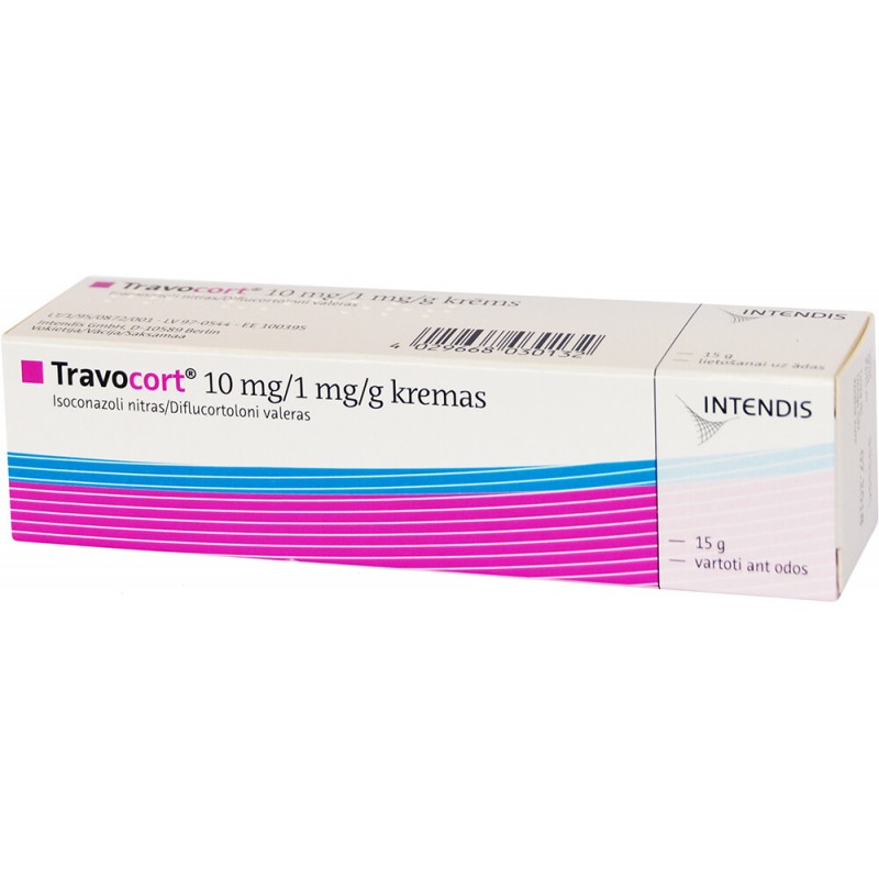 Travocort cream 15gr