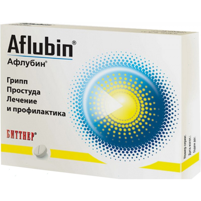 Aflubin homeopathic tabs #48
