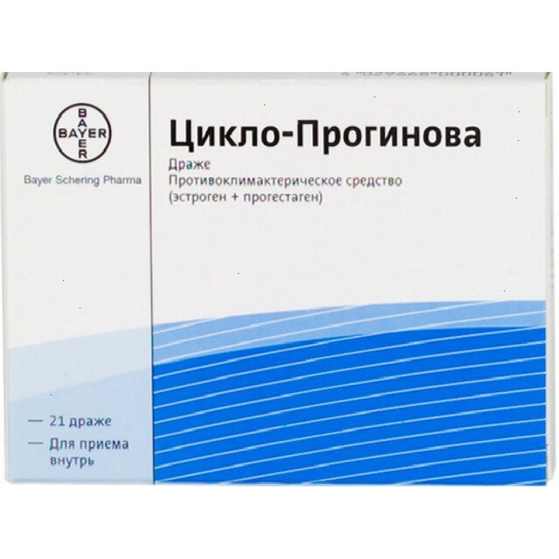 Cyclo-Proginova tabs 0.5mg + 2mg + 2mg #21