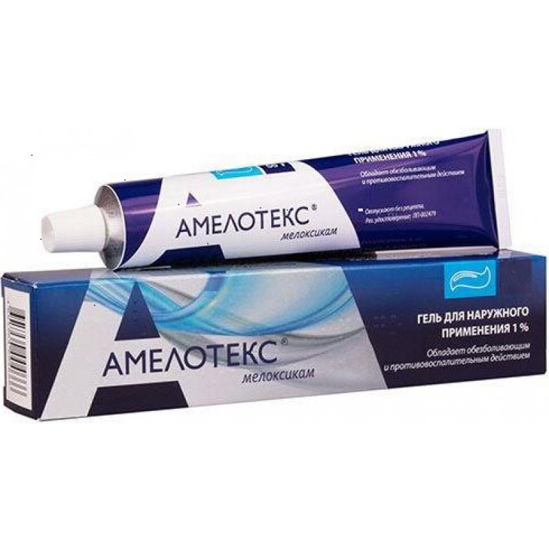 Amelotex gel 1% 50gr