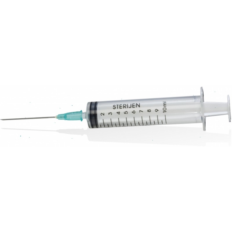 Syringe with needle10ml disposable #1