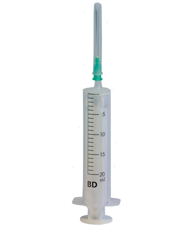 Syringe with needle 20ml disposable #1