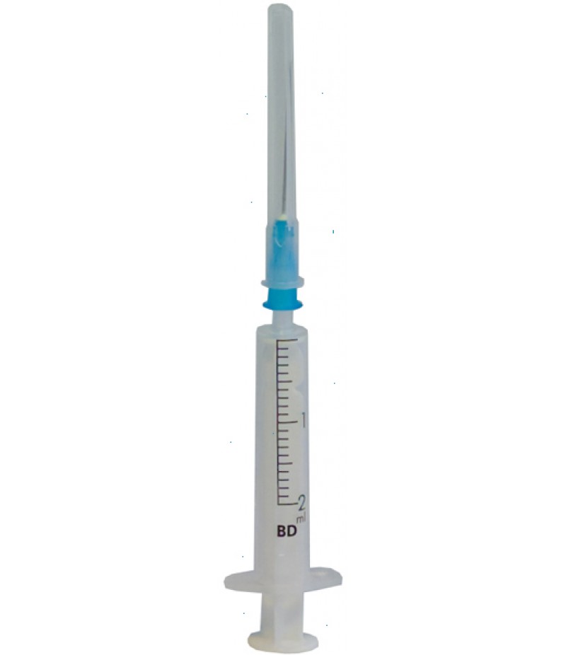 Syringe with needle 2ml disposable #1