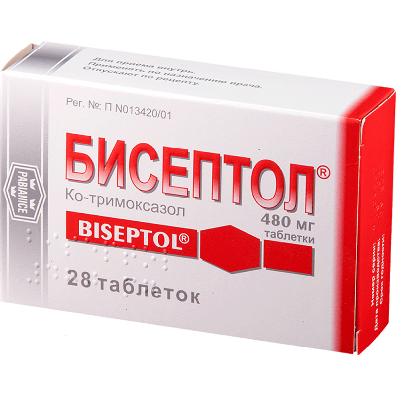Biseptol tabs 480mg #28