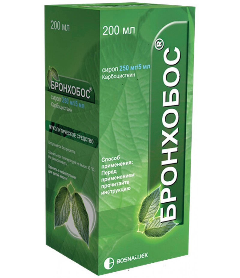 Bronchobos syrup 5% 200ml
