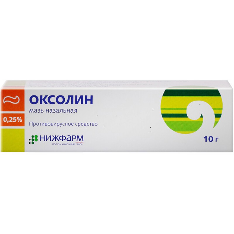 Oxolinum nazal ointment 0.25% 10gr