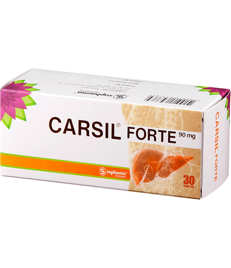 Carsil forte caps 90mg #30