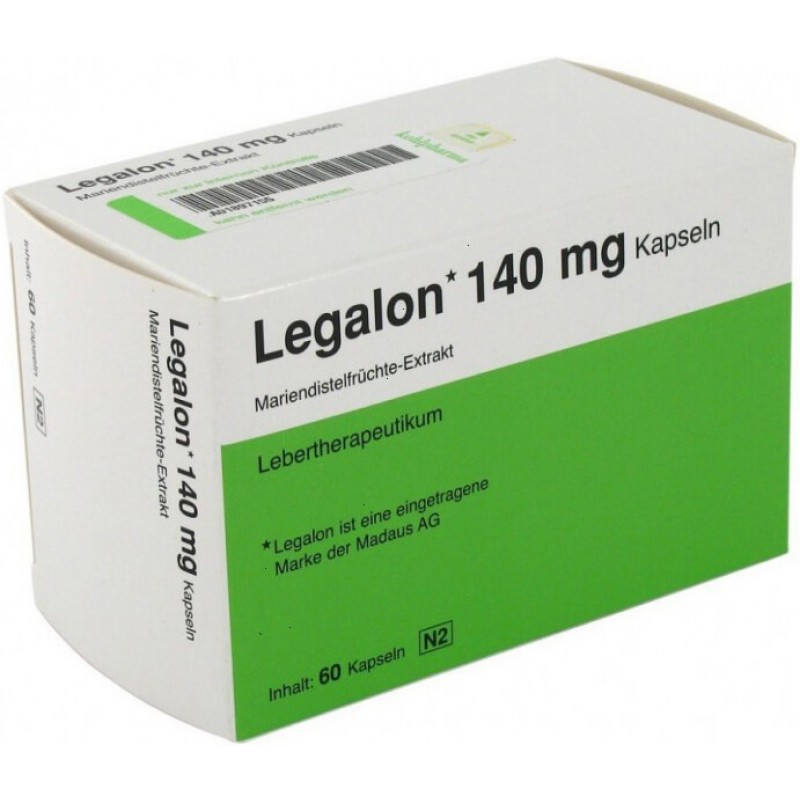 Legalon caps 140mg #60