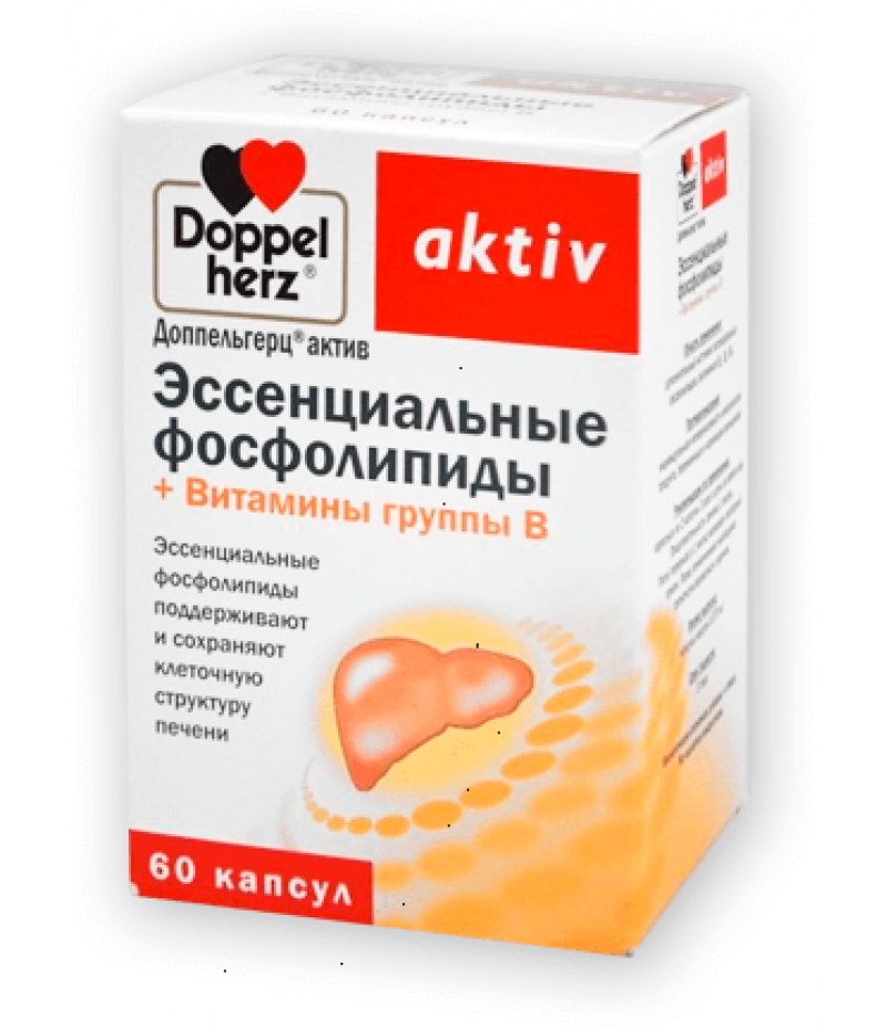 Doppelherz Activ essential phospholipids + vitamins B #60