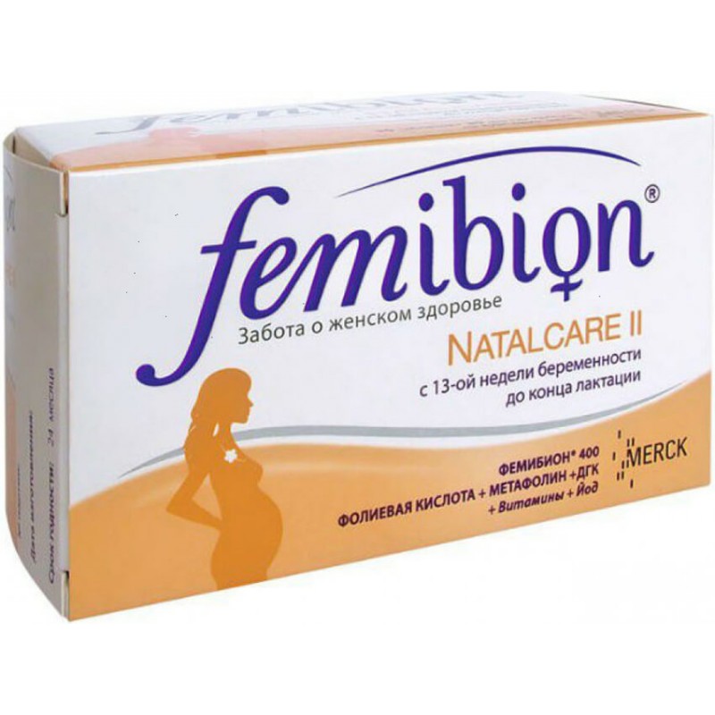 Femibion Natalcare II tabs #30 + caps #30