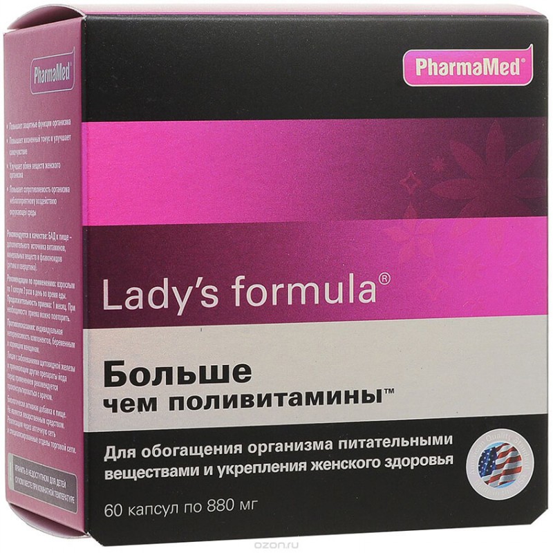 Ladys formula Polyvitamins caps #60