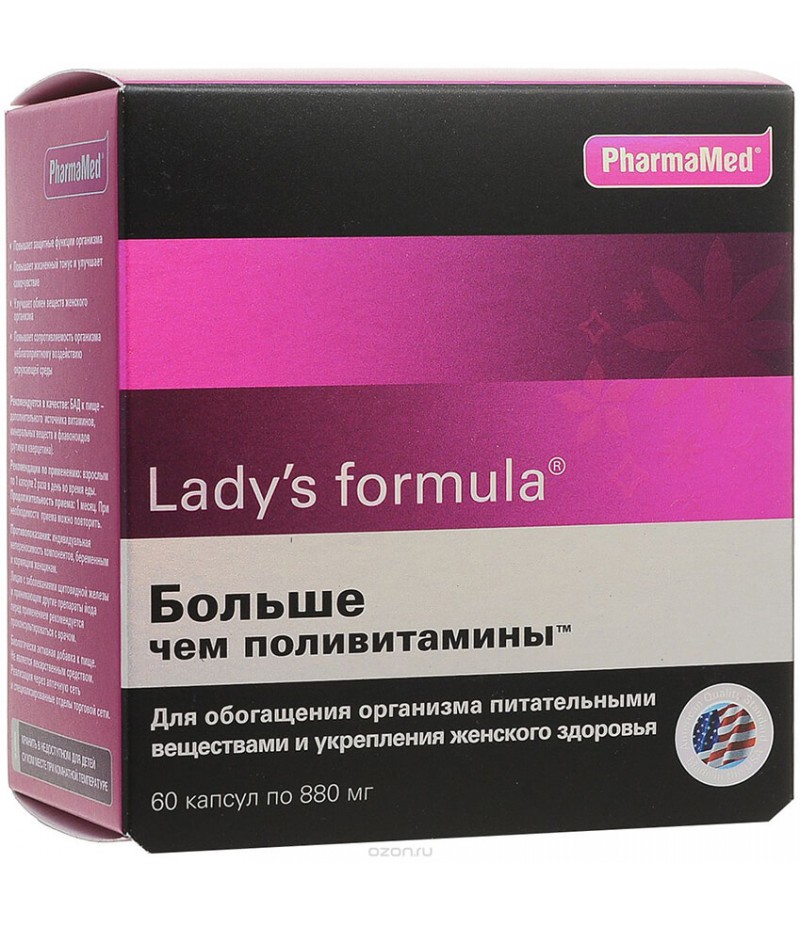 Ladys formula Polyvitamins caps #60