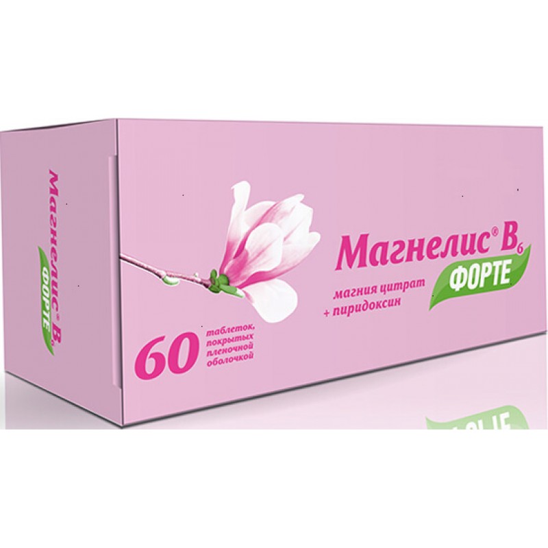 Magnelis B6 Forte tabs 100mg + 10mg #60