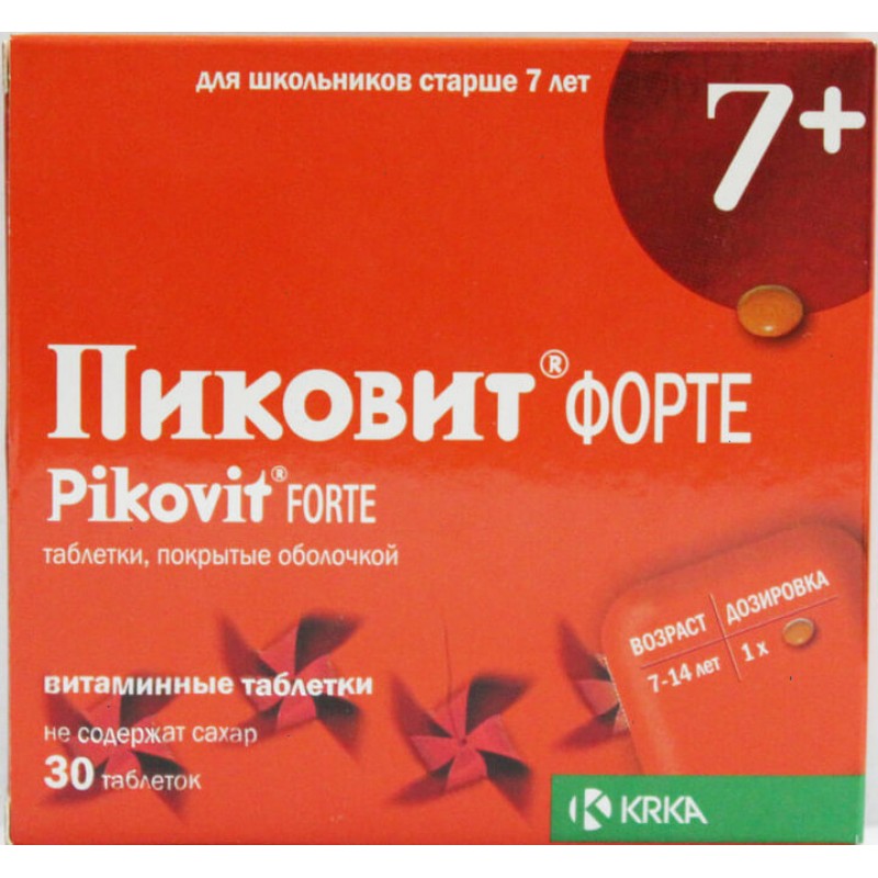 Pikovit forte tabs #30