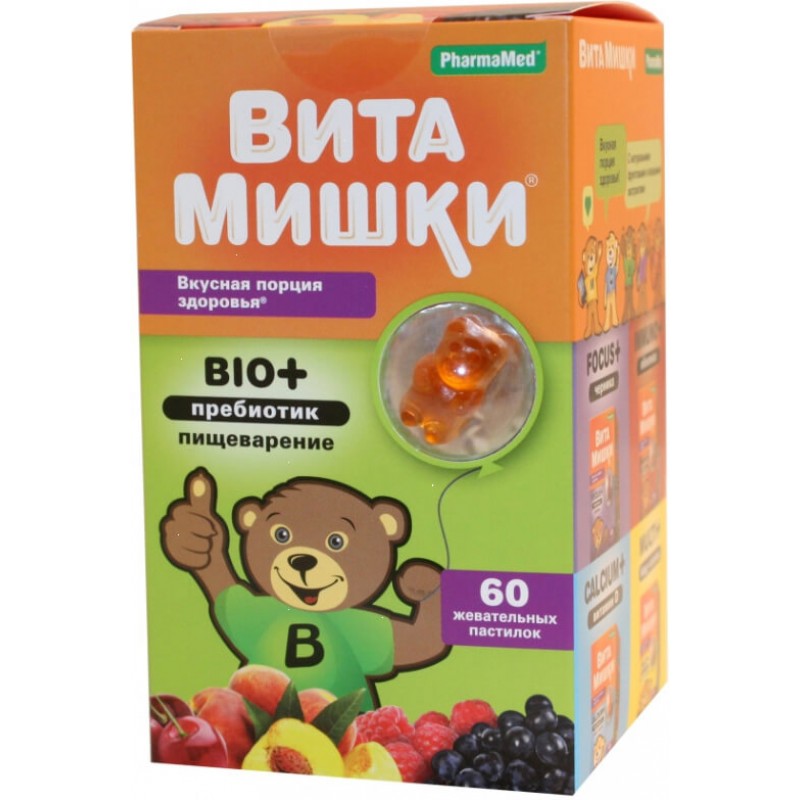 VitaBears Bio + prebiotic #60