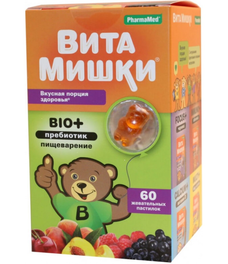 VitaBears Bio + prebiotic #60