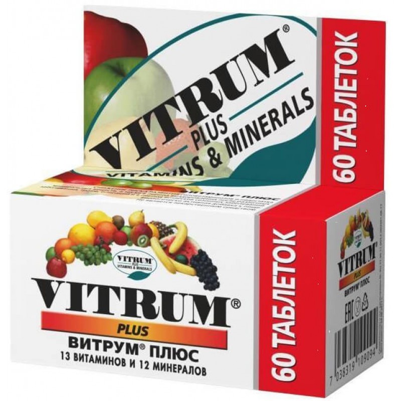 Vitrum Plus tabs #60