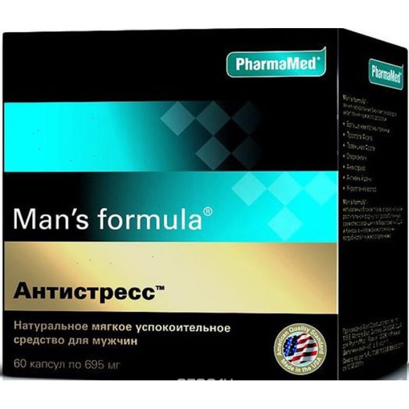 Man's Formula Antistress caps #60