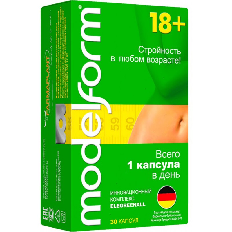 Modelform 18+ caps 360mg #30