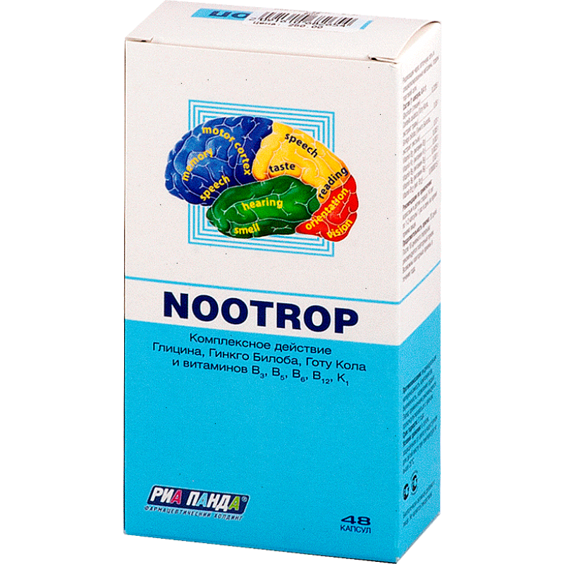Nootrop caps 400mg #48