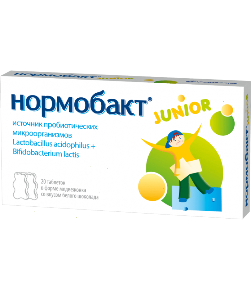 Normobact Junior tabs #20