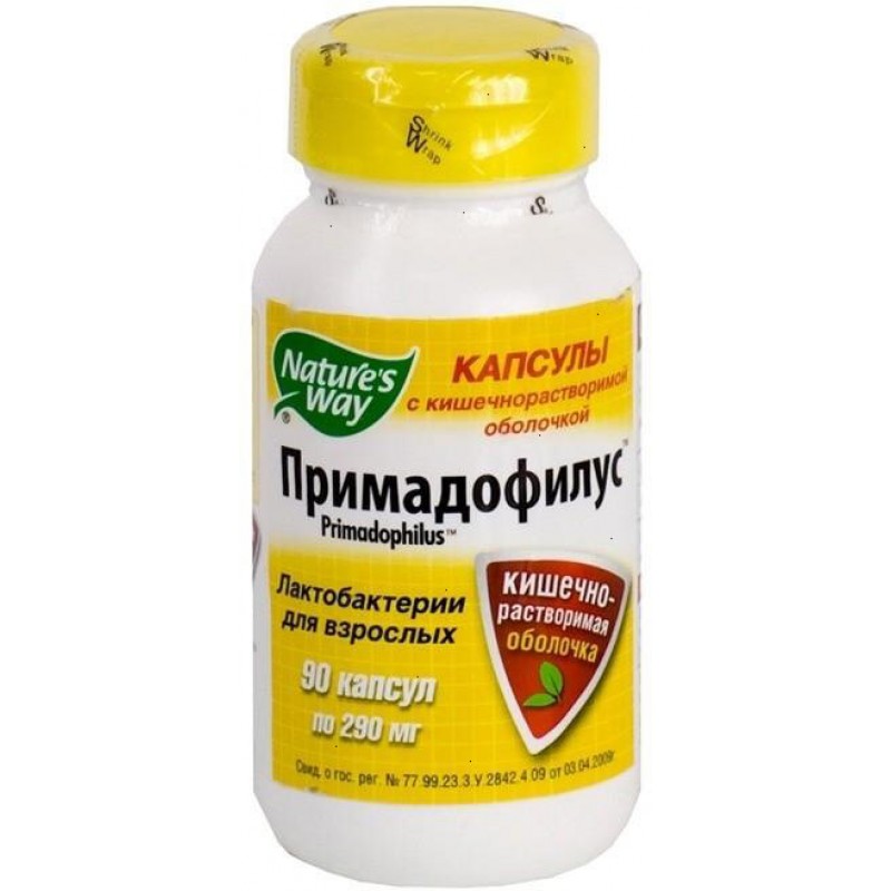 Primadophilus caps 290mg #90