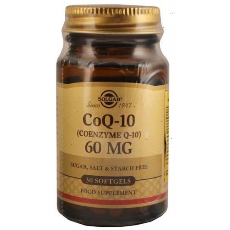 Solgar Coenzyme Q-10 caps 60mg #30